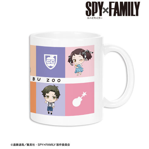『SPY×FAMILY』東武動物公園コラボ 集合 ちびキャラ マグカップ ver.A